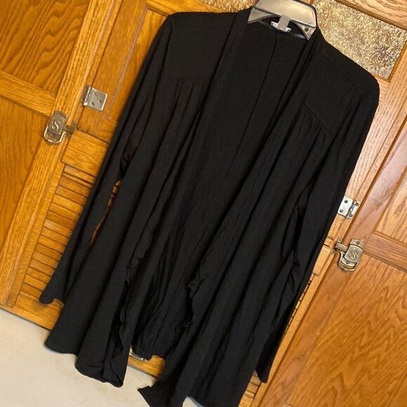 J. Jill Sweaters - J.Jill Stretch Drape Front Sweater L